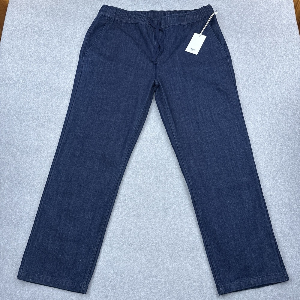 NEW Katin‎ Deck Denim E-Waist Pant Men's XL Relaxed Fit Stretch Cotton Huckberry